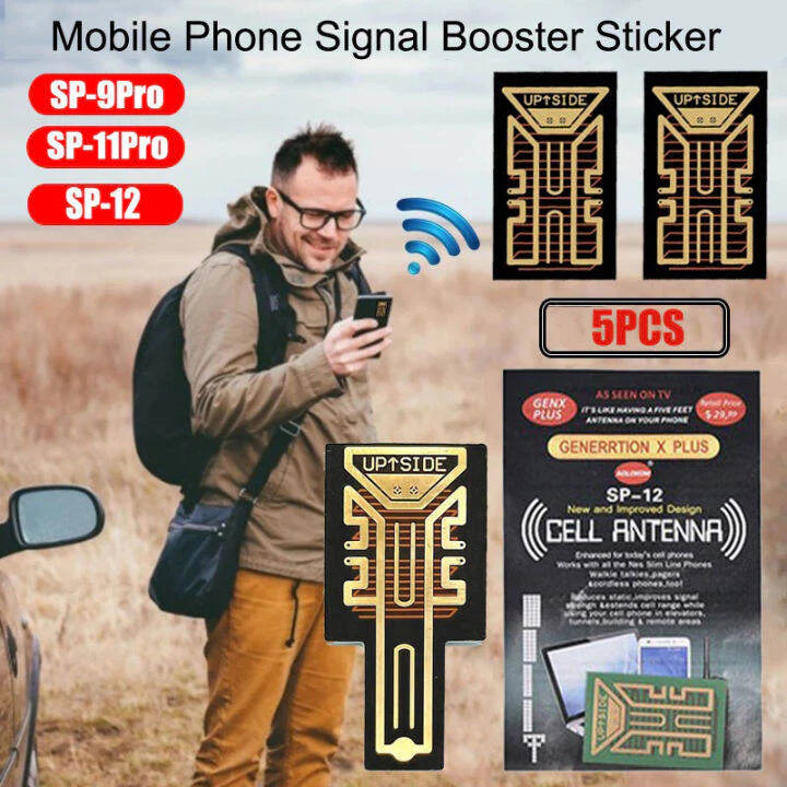 Mobile Booster signal sticker